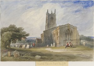 Mayfield Church: akvarell festészet, és [c 1830-1840]