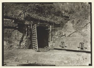 Szénvonat motorja, Nyugat-Virginia alkotó: Lewis Wickes Hine