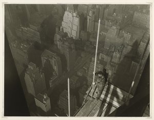 Raising the Mast, Empire State Building, 1931 (zselatin ezüst fotó)