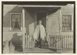 A pennsylvaniai szénbányász felesége, gyermeke és otthona alkotó: Lewis Wickes Hine