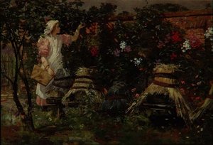 Lány és méh csalánkiütés alkotó: Lexden L. Pocock