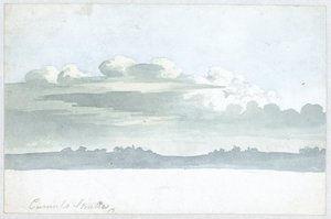 Luke Howard felhőtanulmánya, c 1808-1811 alkotó: Unbekannt Unbekannt