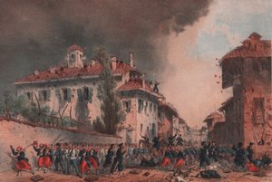 Magenta meghódítása, Lombardia alkotó: Unbekannt Unbekannt