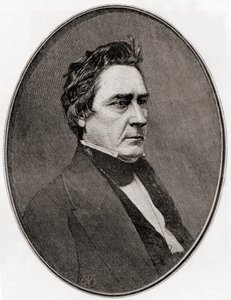 David Rice Atchison, a The Century Magazine-tól, 1887-ben megjelent (metszet) alkotó: Unbekannt Unbekannt