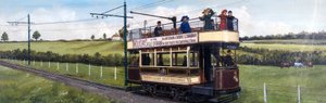 A Burton & Ashby Light Railway elektromos vonata alkotó: Unbekannt Unbekannt