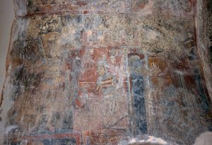 Freskó Mihály arkangyal templomában, Kantanos, Kréta, Görögország (fotó) alkotó: Unbekannt Unbekannt