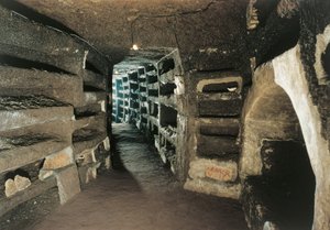 Galéria Loculus sírokkal (fotó) alkotó: Unbekannt Unbekannt