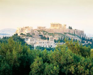 Görögország, Attika, Athéni Akropolisz Parthenon alkotó: Unbekannt Unbekannt
