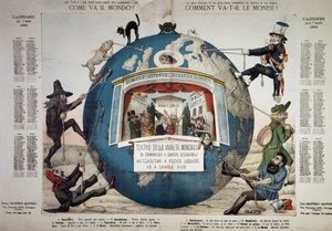 Hogy megy a világ, naptár 1879-re, Olaszország alkotó: Unbekannt Unbekannt