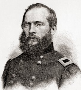 James Abram Garfield, a The Century Magazine-tól, 1887-ben megjelent (metszet) alkotó: Unbekannt Unbekannt