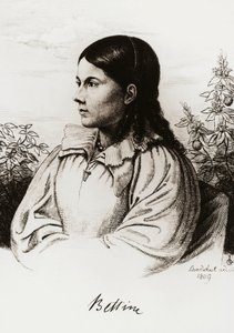 Bettina Brentano von Arnim (1785-1859) portréja alkotó: Unbekannt Unbekannt