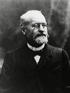 Charles Louis Alphonse Laveran (1845-1922) francia orvos-bakteriológus, 1907-es orvosi Nobel-díjas portréja, Eugene Pirou (1841-1909) képe alkotó: Unbekannt Unbekannt