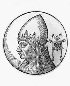 IX. Gergely portréja (Ugolino dei Conti di Segni, 1170-1241 körül) alkotó: Unbekannt Unbekannt