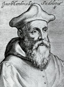 Claudius Pernetus Jacopo Sadoleto (1477-1547), olasz humanista, katolikus püspök és bíboros portréja minden erény és tudomány legillusztrisabb és leghíresebb ikonjaiból metszett. alkotó: Unbekannt Unbekannt