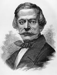 Massimo Taparelli, Azeglio márquess (1798-1866) olasz hazafi, politikus, író és festő portréja, aki 1849 és 1852 között Szardínia miniszterelnöke volt, metszet alkotó: Unbekannt Unbekannt