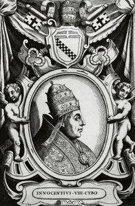 VIII. Innocent pápa portréja (Giovanni Battista Cybo alkotó: Unbekannt Unbekannt
