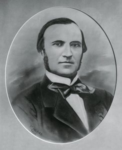 Severino Grattoni (1815-1876) olasz építész és mérnök portréja, metszet alkotó: Unbekannt Unbekannt