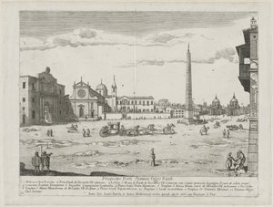 Róma város helyeinek tájékoztatója Insign[ium], 1666.