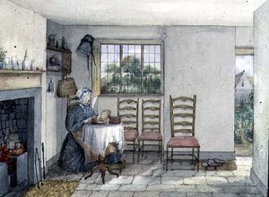 Mrs Hancock házikója, az Anyhoe egyik alamizsnaháza