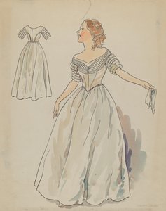 ruha, c. 1936. alkotó: Lillian Causey
