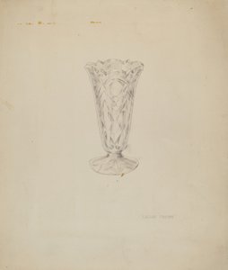Váza, c. 1937. alkotó: Lillian Causey