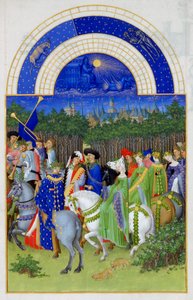 május Berry herceg igen gazdag órái, 1412-1416