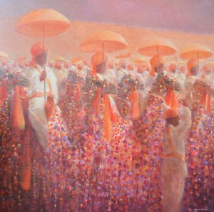 Jaisalmer felvonulás, kicsi alkotó: Lincoln Seligman