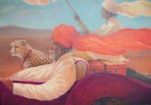 Maharaja, fiú esernyős + gepárd alkotó: Lincoln Seligman