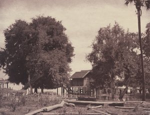 Tsagain Myo: Kilátás az Irrawaddy folyó közelében alkotó: Linnaeus Tripe