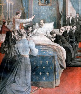 A Comte de Paris halála, Anglia, 1894