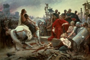 Vercingetorix Cesarhoz megy