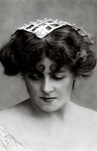 Marie Studholme 1875-1930, angol színésznő, 1900-as évek.