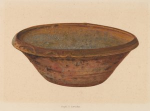 Tál, c. 1937. alkotó: Lloyd Charles Lemcke