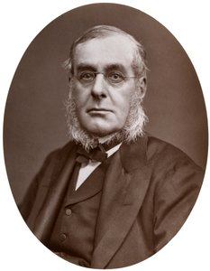 Sir Richard Collinson admirális, KCB, FRGS, a Trinity House mesterhelyettese, 1877. alkotó: Lock and Whitfield
