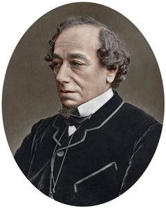 Benjamin Disraeli, Beaconsfield grófja, brit konzervatív miniszterelnök, 1881. alkotó: Lock and Whitfield