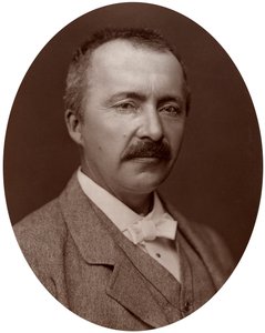 Dr. Heinrich Schliemann, német homéroszi régész, 1877.
