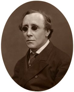 Henry Fawcett, parlamenti képviselő, a politikai gazdaságtan professzora a Cambridge-i Egyetemen, 1876. alkotó: Lock and Whitfield