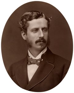Lord George Hamilton parlamenti képviselő, indiai külügyminiszter-helyettes, 1876. alkotó: Lock and Whitfield