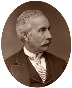 Jobb, Hon Sir Henry Bartle Frere, Bart, KCB, GCB, brit gyarmati adminisztrátor, 1876. alkotó: Lock and Whitfield