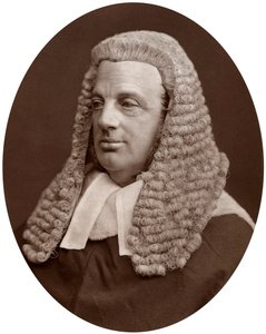 Jobb oldal, Sir William Baliol Brett, a Fellebbviteli Bíróság bírája, 1877. alkotó: Lock and Whitfield