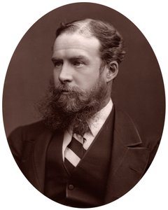 Sir John Lubbock, Bart, parlamenti képviselő, FRS, a Londoni Egyetem rektorhelyettese, 1877. alkotó: Lock and Whitfield