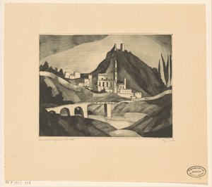 Corte I (eredeti cím) alkotó: Lodewijk Schelfhout (signed by artist)