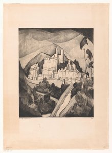 Les Angles I (eredeti cím) alkotó: Lodewijk Schelfhout (signed by artist)