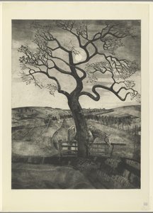 Ló egy réten Etikhove közelében Vieux cheval en repos (eredeti cím) alkotó: Lodewijk Schelfhout (signed by artist)