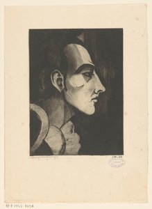 Pierrot I (eredeti cím) alkotó: Lodewijk Schelfhout (signed by artist)