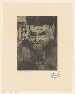 Portré G.J. Brinkman alkotó: Lodewijk Schelfhout (signed by artist)