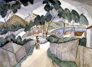 Táj Villeneuve-les-Avignon közelében