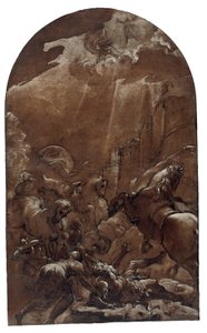 Szent Pál megtérése alkotó: Lodovico Carracci