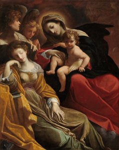 Alexandriai Szent Katalin álma, c. 1593.