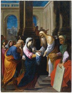 Bemutató a templomban alkotó: Lodovico Carracci